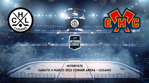 HC Lugano Vs EHC Biel Bienne National League Interviste YouTube