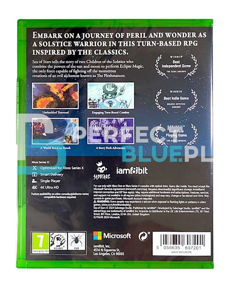 Sea Of Stars Xbox Series X Nowa Era JRPG Kup Na PerfectBlue Pl