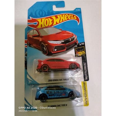 Hot Wheels Honda Civic Type R Shopee Malaysia