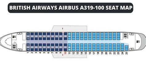 Airbus A319 Seat Map With Airline Configuration