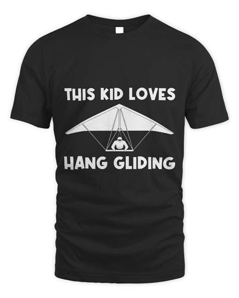 Funny Hang Gliding Art For Kids Hang Glider Pilot Flyers
