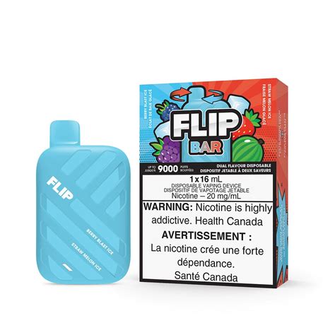 Flip Bar Berry Blast Ice And Straw Melon Ice Vape Vapemeet Inc