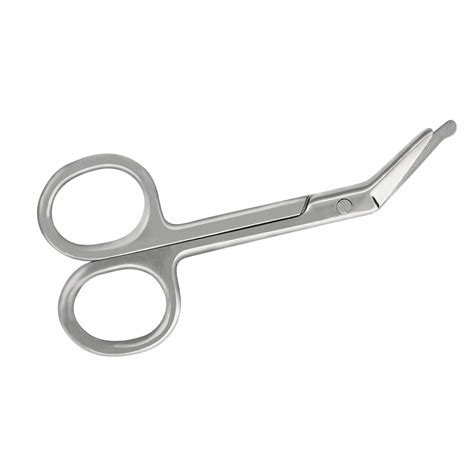 Ostomy Scissors Curved Blunt Tips Small Scissors For Colostomy Bag An