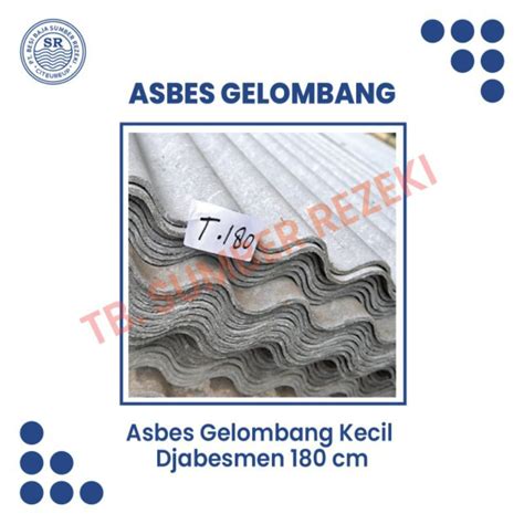 Jual Asbes Gelombang Kecil Djabesmen Cm Shopee Indonesia