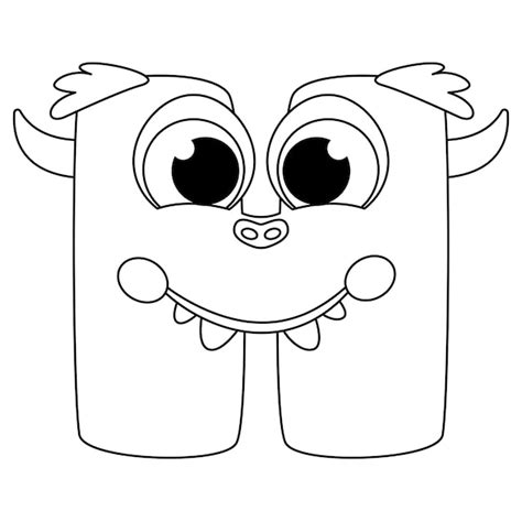 Livre De Coloriage De L Alphabet Monstre Coloriage Alphabet Anglais