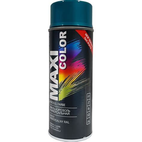 Эмаль-аэрозоль MAXI COLOR водная синь 0,4 л 5021MX - выгодная цена ...