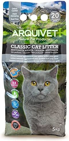 Arquivet Classic Cat Litter Kg Arena Aglomerante Con Carb N Activo