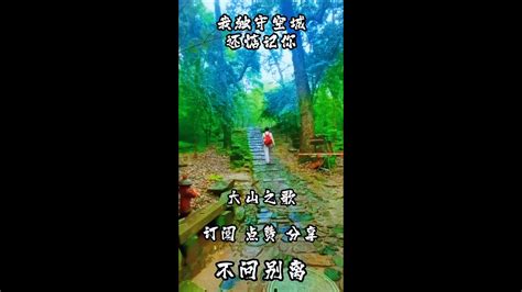 大山之歌【不问别离】完整版！ 抖音热门 疗愈歌曲 音乐 山歌 不问别离 Youtube