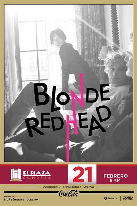Boletos Para Blonde Redhead En El Plaza Condesa