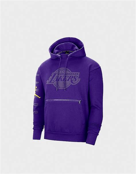 Jordan Nba Los Angeles Lakers Courtside Hoodie Free Shipping