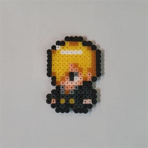 Sanji One Piece beads Artesanías kawaii Hama beads Patrones de