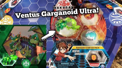 Bakugan Battle Planet 3 Pack Ventus Garganoid Ultra Unboxing Youtube