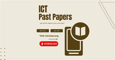 High Quality Ict Past Papers For Ol And Al With Marking