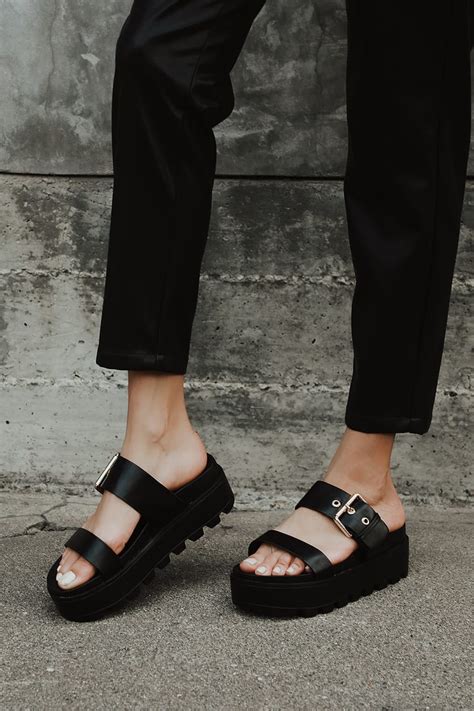 How To Style Black Platform Sandals | lupon.gov.ph