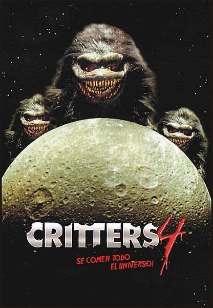 Movie Review Critters 4 1992 Horror Movie Art Critter Classic