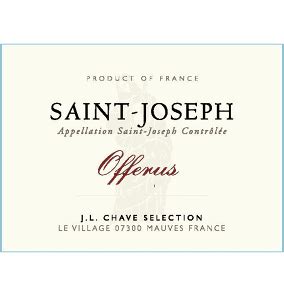 Jl Chave Saint Joseph Rouge Offerus Alamo City Wine Merc