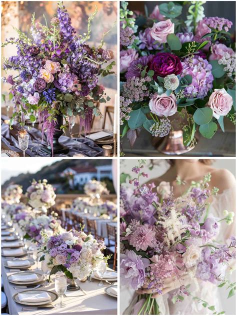 Dreamy Lilac Purple Wedding Theme Ideas for Romance