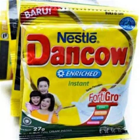 Jual Dancow Fortigro Sachet Vanila Renteng 27gr Shopee Indonesia