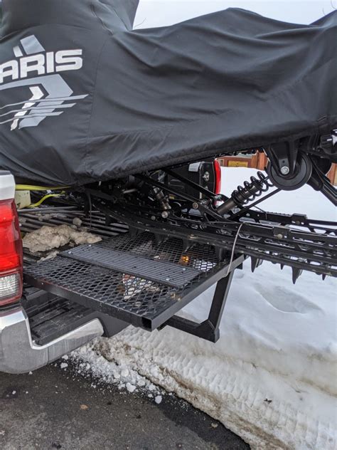How To Fit A Long Track Snowmobile In A Short Bed Tacoma Tacoma World