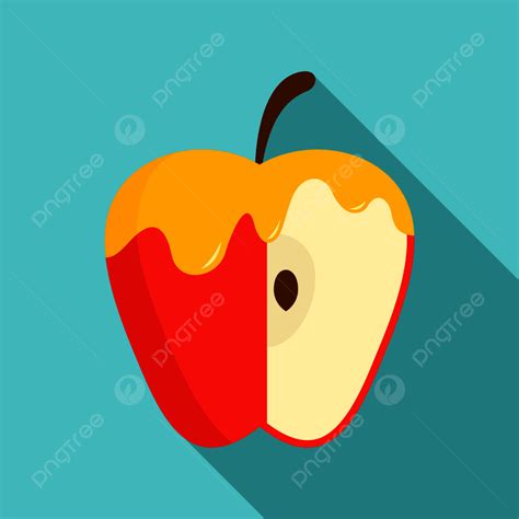 Apple And Honey Vector Hd Png Images Honey On Red Apple Icon Dipper Religion Judaism Png