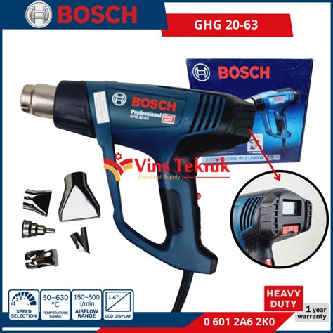 Jual Hot Gun Ghg Bosch Ghg Mesin Pemanas Listrik Heat Gun Shopee Indonesia