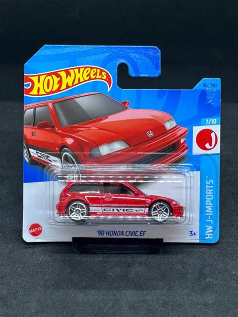 Hot Wheels Honda Civic Ef Red Carshoping