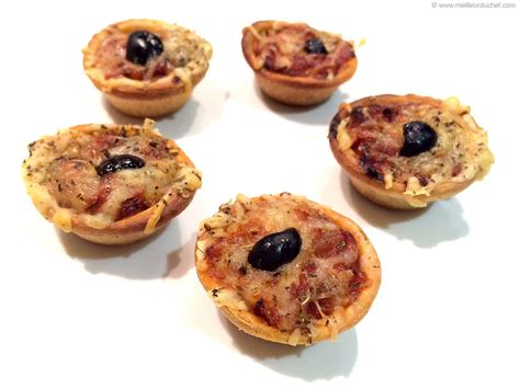 Mini Pizzas Notre Recette Avec Photos Meilleur Du Chef