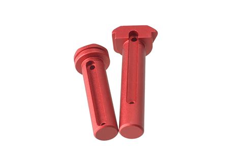 Strike Industries Ultra Light Pivot Takedown Pins For Ar 15 Red