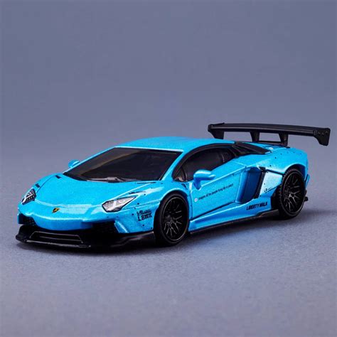 Masinuta Metalica Hot Wheels Lbwk Lamborghini Aventador Lp Elite Albastru