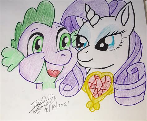 Safe Artist Creativejoy Rarity Spike G Female Male