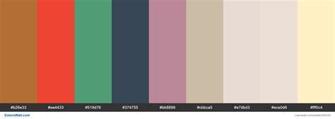 Reno Sand Cascara Sea Cabbage Surf N Dive Mauvey Nude Downing Sand Gorgeous White Palette