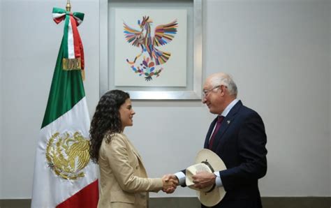 Luisa Alcalde Y Ken Salazar Fortalecen Colaboración Contra Narcotráfico La Verdad Noticias