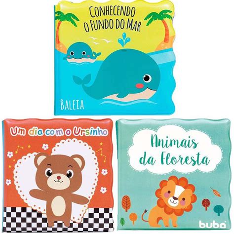 Livro Infantil Para Hora Do Banho Bebê À Prova Dágua Buba - Buba Baby ...