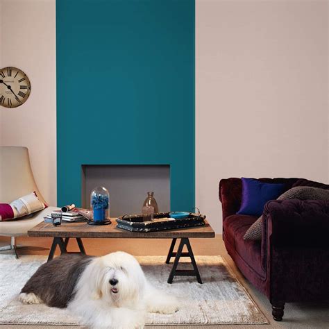 Dulux Feature Wall Matt Emulsion Paint For Walls And Ceilings Teal