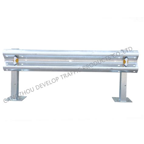 OEM Road Safety Metal Crash Barrier W Beam Guardrail China W Beam