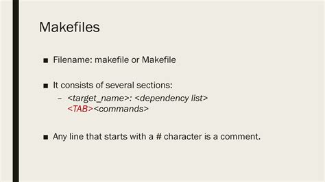G Features Better Makefiles Ppt Download
