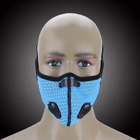 Cycling Winter Breathable Mesh Half Mask Outdoor Riding Dust Smog