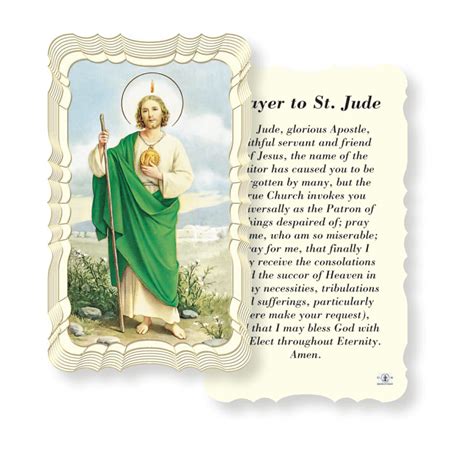 Prayer To Saint Jude Holy Card 50 Pack