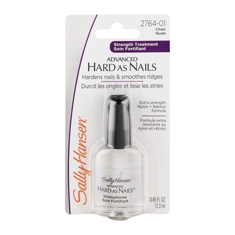 Sally Hansen Advanced Hard As Nails Nude Clear 0 45 Oz