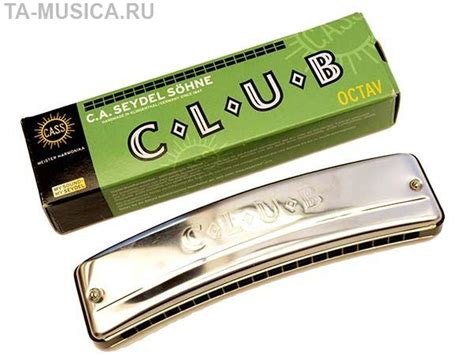 Губная гармошка октавная Club C, До, Seydel Sohne купить | TA-MUSICA