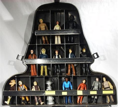 Vintage Star Wars Darth Vader Case and Action Figure Set