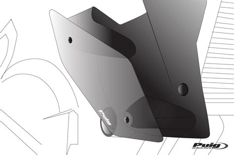 Puig Downforce Naked Side Spoilers Yamaha Mt C Blue Varsta