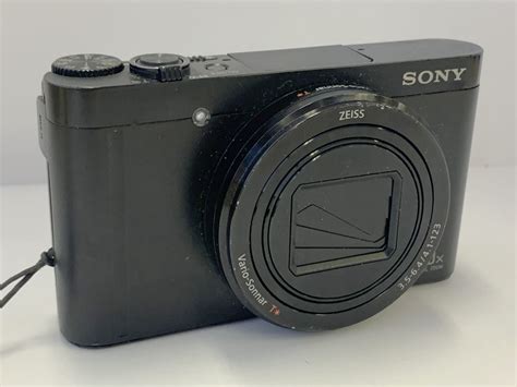 【傷や汚れあり】d472 U29 440 Sony ソニー Cyber Shot Dsc Wx500 ブラック コンデジ デジカメ バッテリー