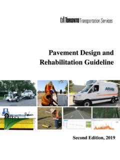 Pavement Design And Rehabilitation Guideline Toronto Pavement