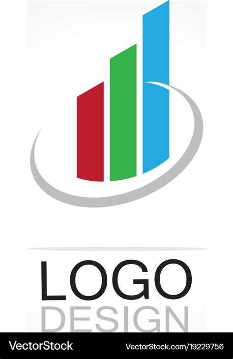 Trading Business Logo Royalty Free Vector Image