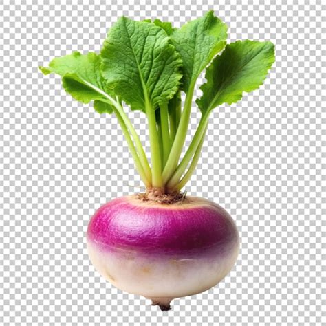 Premium Psd Turnip Isolated On Transparent Background