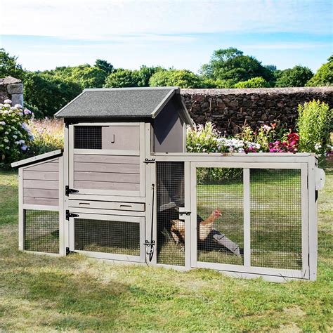 Inside Mobile Chicken Coop