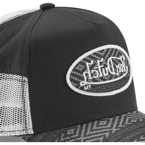 Von Dutch Atru Blk Black Trucker Hat Caphunters Co Uk