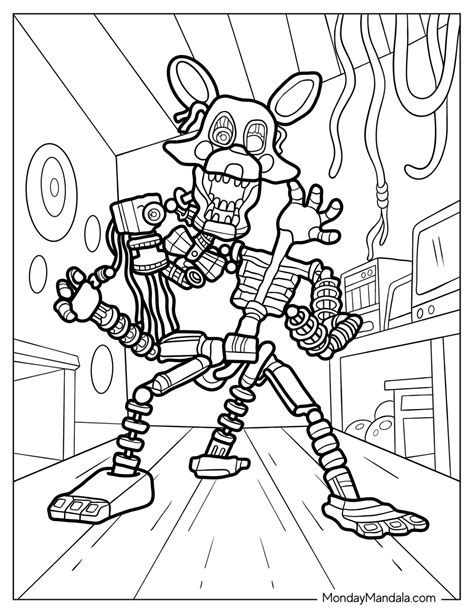 Desenho Five Nights At Freddy's Para Colorir - 6