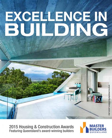 Housing Construction Awards Excellence In Building Queensland By